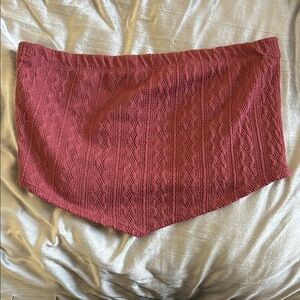 Rue21 Textured Pink Crop Top